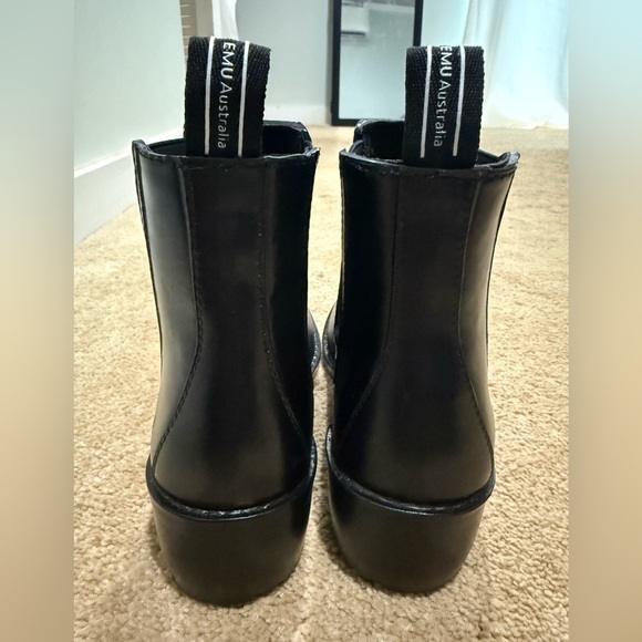 EMU Australia Womens 7 Ellin Waterproof Rainboot Black - Picture 9 of 13